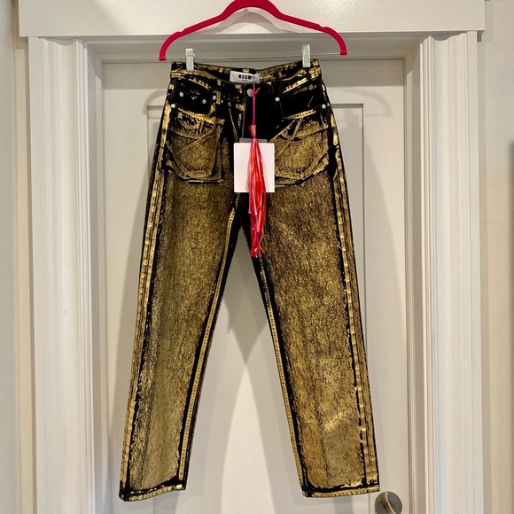 MSGM painted jeans - Picture 1 of 7